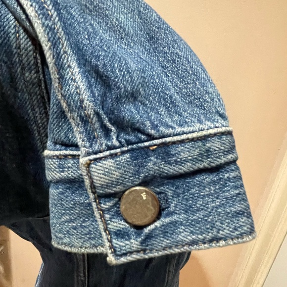 French Connection Jean Jacket XXS - Picture 8 of 9